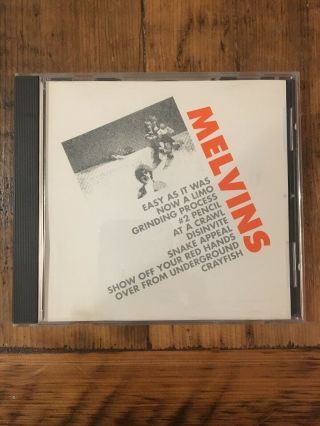 Rare Melvins - Ten Songs 10 Songs - Promo Only Cd