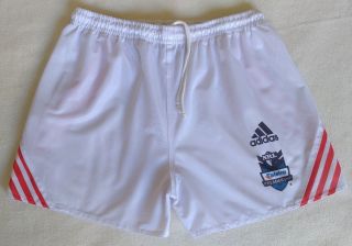 St George Dragons Adidas Rugby Shorts Rare Nrl Shorts White Red Size M Medium