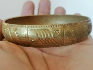 Extremely Rare Ancient Bracelet Bronze Viking Artifact Authentic