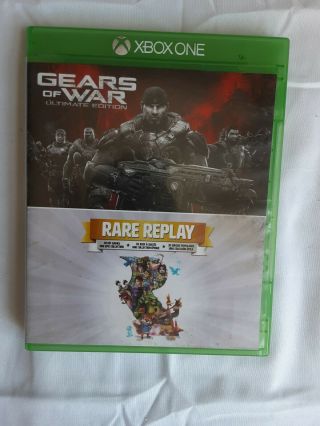 Gears Of War: Ultimate Edition And Rare Replay (xbox One,  2015) - 2 Games