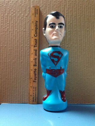 Vintage 1965 Superman Soaky Bottle By Colgate Palmolive Co.
