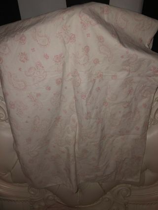 Rachel Ashwell Simply Shabby Chic Pink Paisley Rose Standard Pillowcase Rare