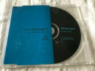 Brian May - Another World Advance Listening Cd Promo 1998 Queen Import Rare Oop