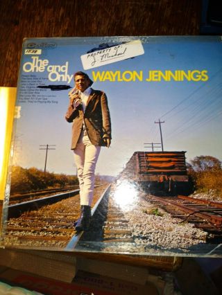 Rare Waylon Jennings ‎– The One And Only Waylon Jennings