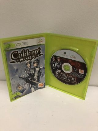 Culdcept Saga (Microsoft Xbox 360,  2006) Complete RARE Bandai Namco 2