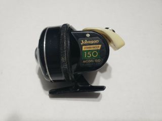 Vintage Johnson Commander 150 Green Label Fishing Reel