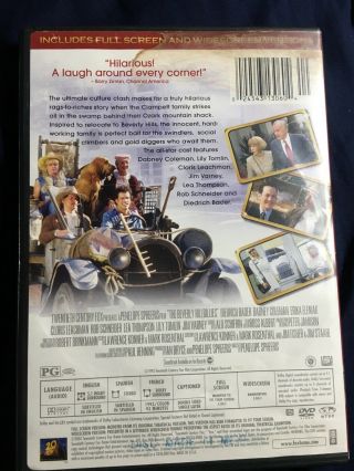 The Beverly Hillbillies (DVD,  2004) RARE OOP Jim Varney Cloris Leachman 2
