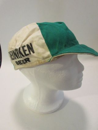 Vintage Rare Classic Heineken Beer Eroica Cycling Cap From The 70 