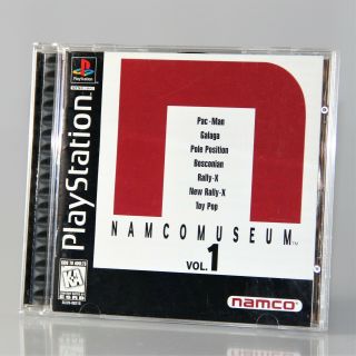 Namco Museum Vol,  1 Volume 1 White (sony Playstation 1 Ps1) Complete N Rare