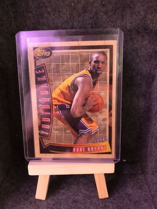 1996 - 97 Topps Youthquake Kobe Bryant Rookie Card Yq15 Rare Hof Lakers