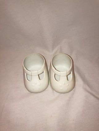 Cabbage Patch Shoes Mary Jane,  T - Strap,  White,  Vintage,  Cpk