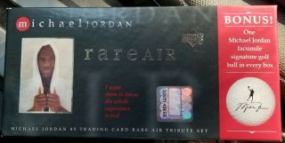 Michael Jordan Rare Air Card Set