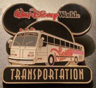 Old Rare Le Disney Pin Wdw Transportation Series Bus Magical Express Le 5000