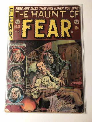 Haunt Of Fear 26 Gd 2.  5 Ec Comics Golden Age Comic Book Pre - Code Horror Rare