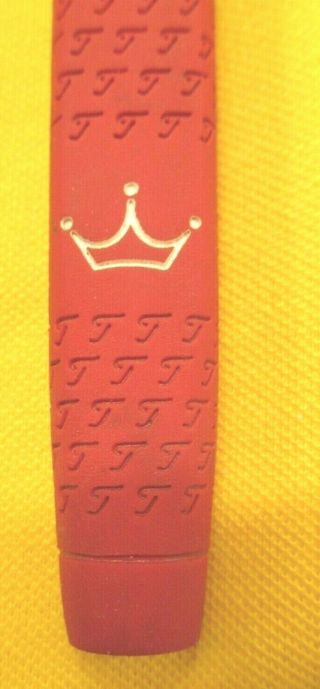 Scotty Cameron Red Baby T Real Deal Putter Grip Rare Titleist Killer Feel
