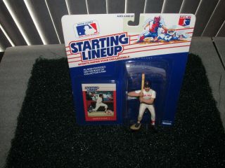 Starting Lineup 1989 Dwight Evans Mlb Boston Red Sox (rare Rookie Piece)