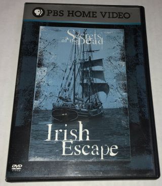 Secrets Of The Dead - Irish Escape - Pbs - Dvd - Rare & Oop