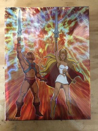 Rare He - Man & She - Ra Animated Guide Limited Edition Holofoil Hardcover 1 Of 1000
