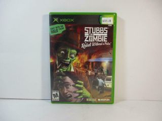 Rare Xbox Stubbs The Zombie In Rebel Without A Pulse