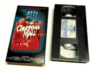 Chopping Mall - Vhs Rare Oop Lightning Video 1986 Horror Cult 80 