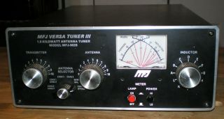 Mfj - 962b Rare Vintage Hf Antenna Tuner 1.  5kw Rated Heavy Duty Great