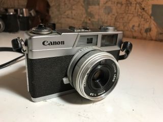 Canon Canonet 2b Rangefinder Camera With 40mm F2.  8 Vintage Old Rare Classic