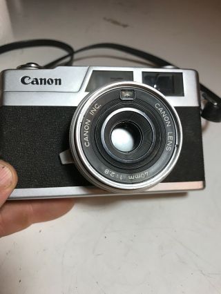 Canon Canonet 2b rangefinder camera with 40mm f2.  8 Vintage Old Rare Classic 2