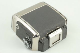 【Rare Near MINT】 Zenza Bronica 6x4.  5 Film Back Holder Silver for S2 from JAPAN 3