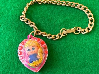 Vintage Liddle Kiddle 1967 Heart Bracelet Mattel Jewelry Kiddle