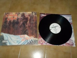 Cannibal Corpse - Tomb Of The Mutilated Ultra Rare Lp 1str Press
