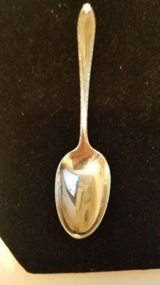 Small Alvin Southern Charm Sterling Silver Spoon,  Around 4 1/4 Inches Long