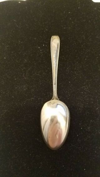 SMALL ALVIN SOUTHERN CHARM STERLING SILVER SPOON,  AROUND 4 1/4 INCHES LONG 3