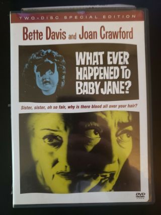 What Ever Happened To Baby Jane Rare Dvd 2 - Disc Set Special Edition