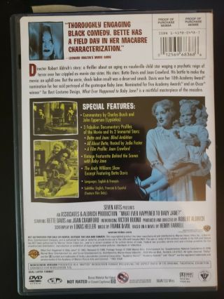 What Ever Happened to Baby Jane RARE DVD 2 - Disc Set Special Edition 2