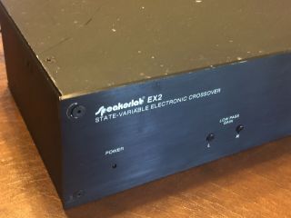 Rare Vintage Speakerlab Active Crossover - 2 Channels