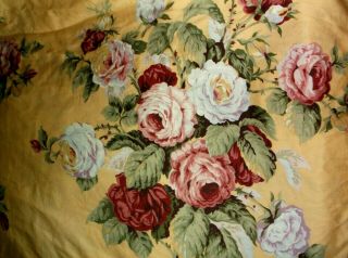 Rare Ralph Lauren Kathleen Floral Full Duvet Sateen Bright Colors Great Cond