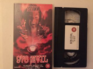 976 Evil Vhs Rare Slasher Horror Big Box Pal Pre Cert Cult Ii 2 Robert Englund