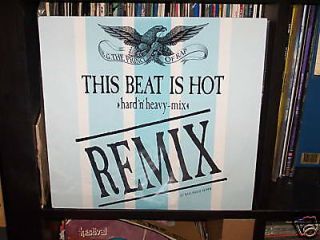 B.  G.  The Prince Of Rap This Beat Is Hot - Rare Asutralian Maxi Single Record 12 "