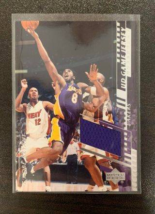 2000 - 2001 Kobe Bryant Upper Deck Game Jersey 1:7500 Pack Pull Rare Non - Auto
