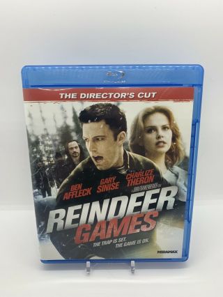 Reindeer Games (blu - Ray Disc,  2012,  Directors Cut) Rare Oop