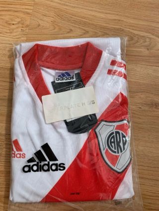 Vtg Bnwt Xl Mens River Plate Argentina 2003 - 04 Home Football Shirt Adidas Rare