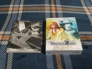 Steins Gate Complete Anime Series Limited Edition Box Set (blu - Ray,  Dvd) Oop Rare