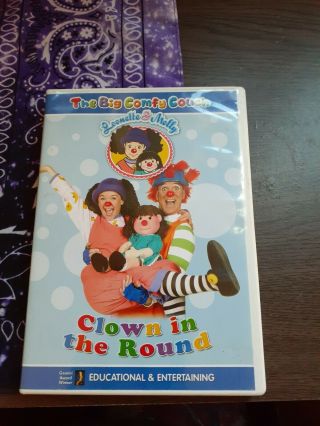 The Big Comfy Couch Volume 1 Clown In The Round Dvd (rare)