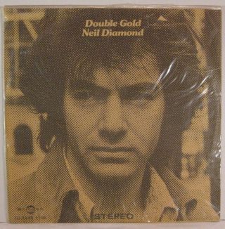Neil Diamond Double Gold Td - 1195 / Td - 1196 Rare China Taiwan Label Vinyl 2 Lp