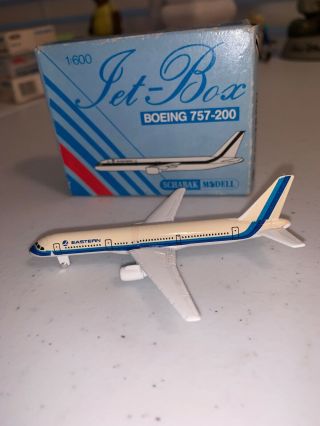 Schabak Boeing 757 - 200 Eastern Airlines 1:600 Scale Vintage Collectable RARE 2