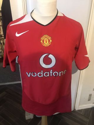 Rare Vintage Manchester United Football Shirt M Man Utd