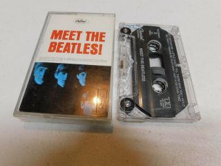 Rare Meet The Beatles Cassette Audio Tape C4 - 90441