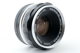 Rare EXC,  5 Nikon F Nikkor - S 5cm f/2 Nippon Kogaku 50mm lens PAT PEND from JAPAN 3