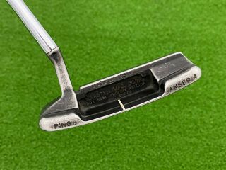 Rare Karsten Golf Ping Anser 4 Black Oxide Putter 33 " Right Handed Steel 85068