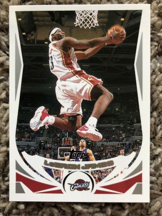 Lebron James 2004 Topps 23,  Rare Cleveland Cavaliers Nm/mt